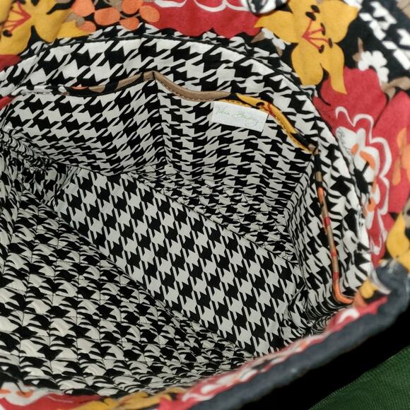 VERA BRADLEY EUC FLOWERED SHOULDER BAG * - Picture 4 of 6